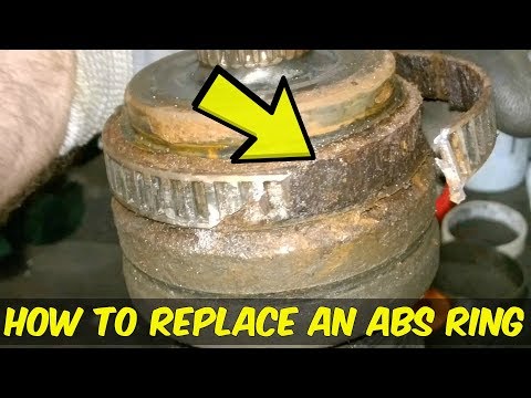 ABS Reluctor Ring Replacement - How To - BMW 3 Series