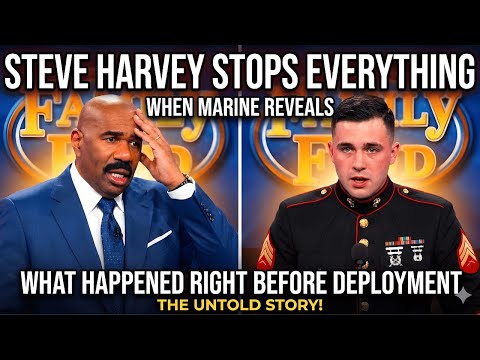 Steve Harvey STOPS EVERYTHING When Marine Reveals What Happened Right Before Deployment