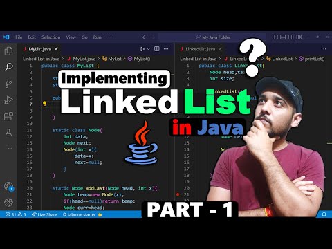 Implementation of Linked List in Java | Coding Wallah - Part 1