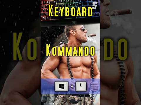 Keyboard Kommando #4: Win-L and... Ctrl?! #hotkeys #keyboardshortcuts