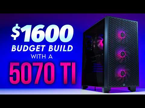 The Best $1600 5070Ti Gaming PC Build for 2025