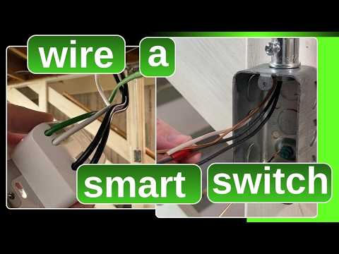 How to:  Wiring and Setting Up a Smart Light Switch