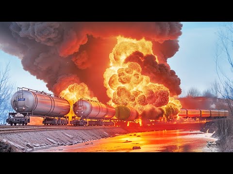 Ukraine Set a Perfect Trap for $3M Russian Train - Then Blew It Up