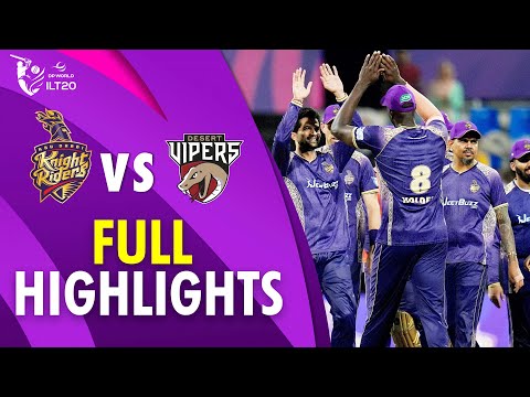 Full Highlights | Abu Dhabi Knight Riders vs Desert Vipers | Match 17 | DP World ILT20 | M3Y1K