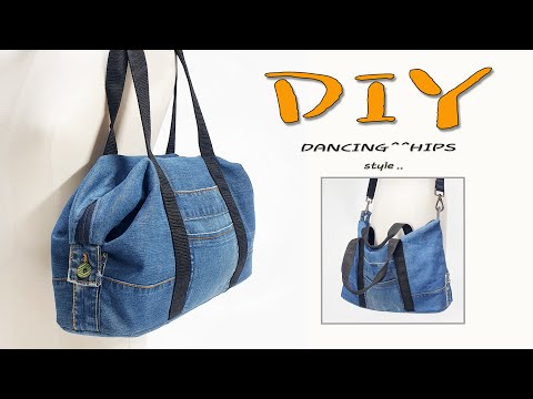 청바지 DIY"다용도 가방 만들기"Multipurpose Bag/Bag Making Tutorial