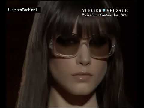 Atelier Versace Spring Summer 2004 - backstage & show