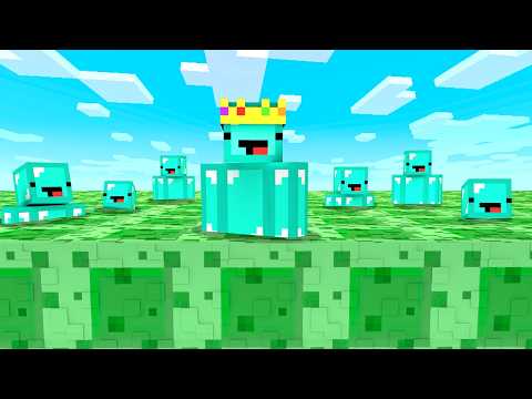 I Trapped 100 Skeppy's, But Slime Rises Every 20 Seconds...