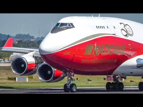 60 MINUTES PURE AVIATION - Aeroplane Landings & Departures - BOEING 747 Only (4K)