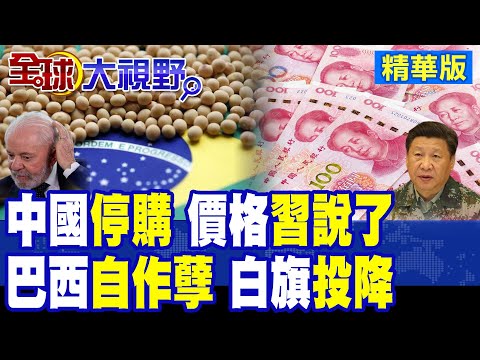 中國停購巴西大豆 價格暴漲被打臉 阿根廷+美國大豆強勢補位 全球大豆定價權握在習近平手中!|【全球大視野】精華版 ‪‪@全球大視野Global_Vision