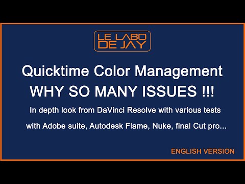 Quicktime Color Management: why so many ISSUES?!