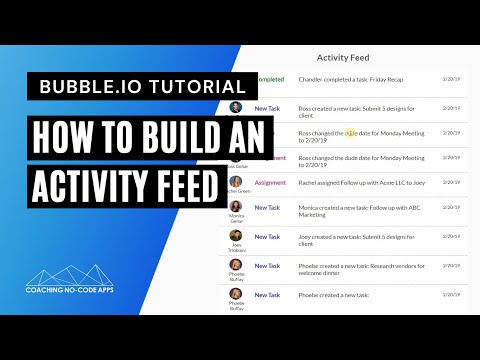 How to Build an Activity Feed in Your Bubble App
