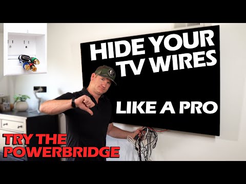 Hide Your TV Wires Easily w/ PowerBridge like a PRO