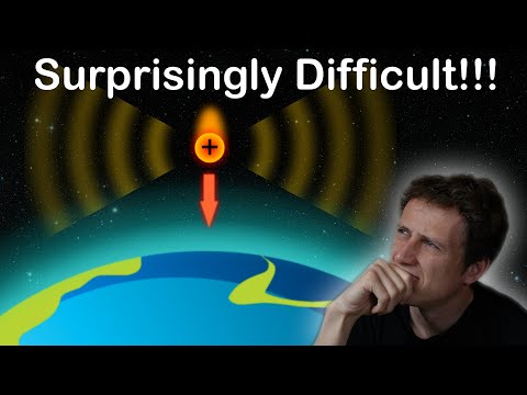 Paradox of a Charged Particle in Gravitational Field