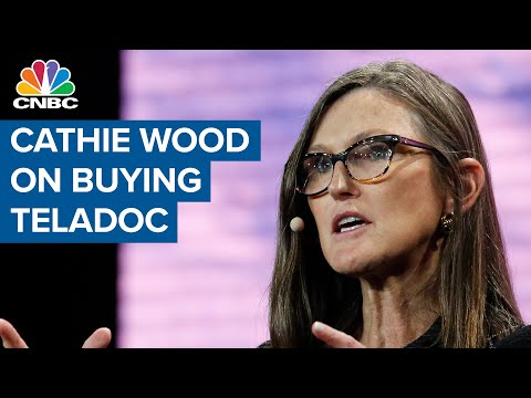 Teladoc is becoming the health care information backbone of the U.S., says Cathie Wood