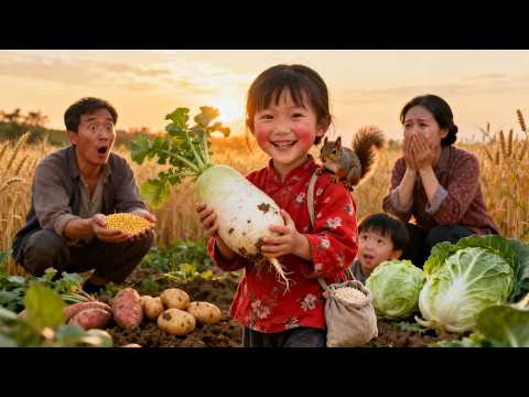 餓到投胎的神獸饕餮，竟成了8歲小可憐？開局差點二次餓死，看她如何用錦鯉體質讓全家逆襲成"乾飯王"！