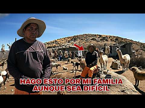 POCOS se ATREVERÍAN a VIVIR así: la DURA vida de un JOVEN PASTOR junto a un VOLCÁN