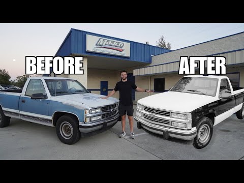 Maaco Painted My Grandfathers OBS Chevy… BIG REVEAL