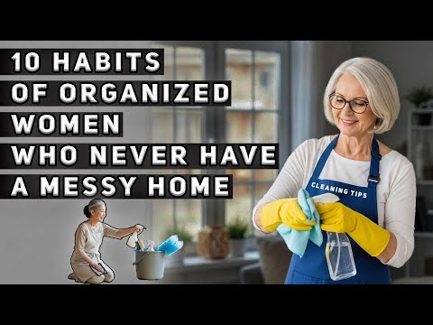 10 Habits of Organized Women Who Never Have a Messy Home – Copy Them Now
