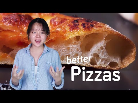 How to Make Better Homemade Pizzas based on Science | Tangzhong/Yudane Pizza Recipe
