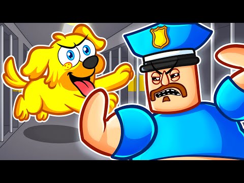 I Became a DOG in BARRY'S PRISON... Roblox!