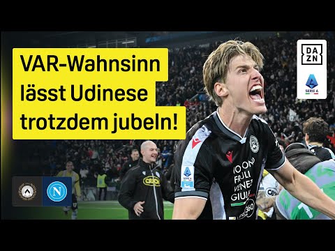 Udinese Calcio - SSC Neapel | 15. Spieltag | Serie A | DAZN Highlights