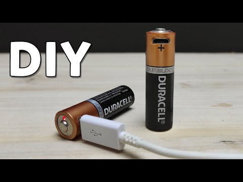 Never throw away the 1.5 v battery. Turn them into rechargeable batteries