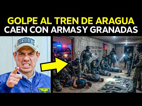 🚨BLOW TO THE ARAGUA TRAIN! PNP AND SUAT CAPTURE 9 CRIMINALS WITH WEAPONS AND GRENADES