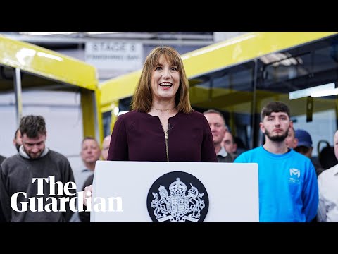 Rachel Reeves announces £15bn investment for trams, trains and buses outside London