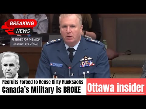 Canada’s Military is BROKE: Recruits Forced to Reuse Dirty Rucksacks & Sleep in TENT CITIES-Shocking