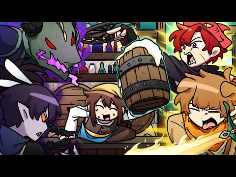 이중 첩자가 운영하는 마계와 인간계 사이의 술집