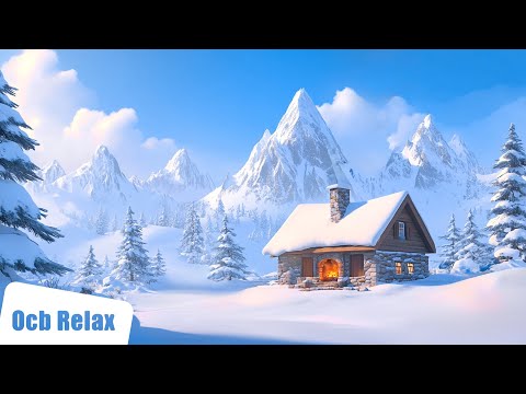 Snowy Cottage Dreams | Piano Music fo Sleep | Relaxing Music for Stress Relief