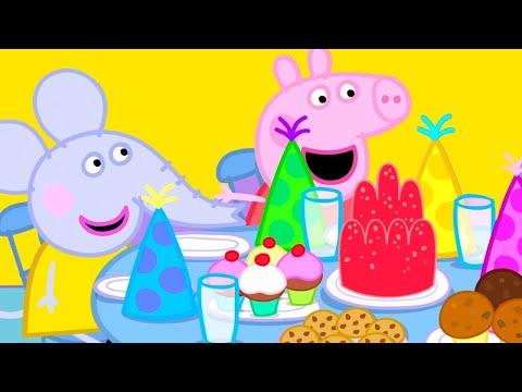 小猪佩奇 | 第四季 第25集 「 大象埃德蒙的生日 」 粉红猪小妹 | 佩佩猪 |Peppa Pig Chinese |动画