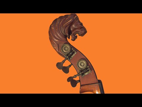 Old double bass restoration
