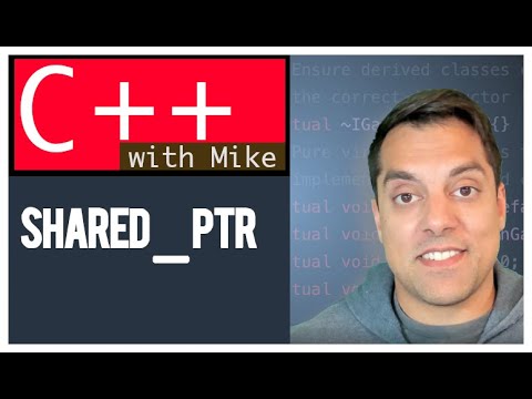 std::shared_ptr - A reference counted smart pointer  | Modern Cpp Series Ep. 34