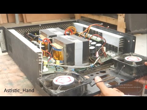 Restoration main power amplifier _  Revive the power of professional amplifiers