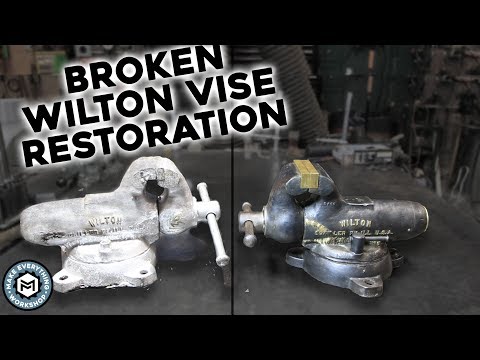 Vise Restoration - Broken Wilton Bullet