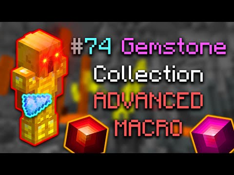 BLATANT Gemstone Macroer (Top Leaderboard) | LIVE Minute Macro | Hypixel Skyblock