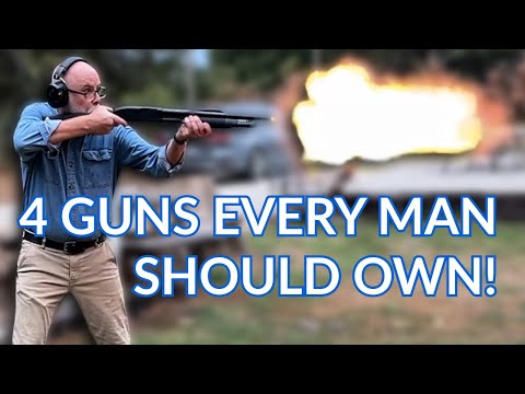 4 Guns Every Man Should Own! Honest Review
