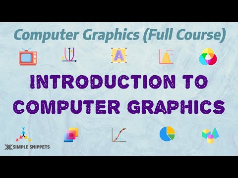1 - Introduction to Computer Graphics (Full Course) | Computer Graphics for beginners