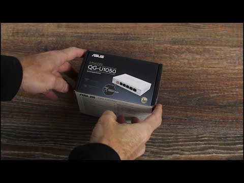 ASUS QG-U1050 Router Unboxing