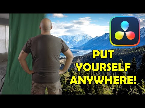 Compositing Green Screen in Davinci Resolve | FULL WALKTHROUGH