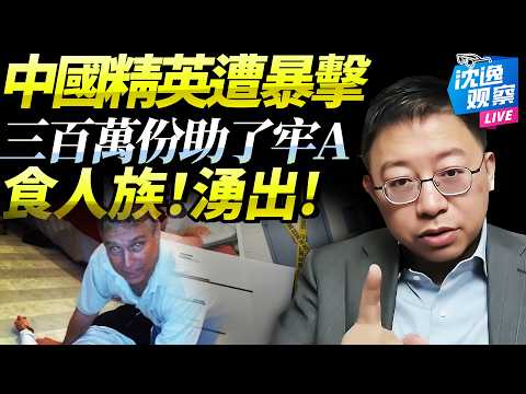 沈逸：美國太多人「模擬食人族」！愛潑斯坦三百萬份資料「砸暈中國精美人群」！牢A含金量還在上升，有些事在中國就不行！@新西蘭中文國際頻道