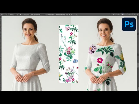 How to Add Custom Design on a Simple Dress | Step-by-Step Tutorial in Photoshop in HINDI