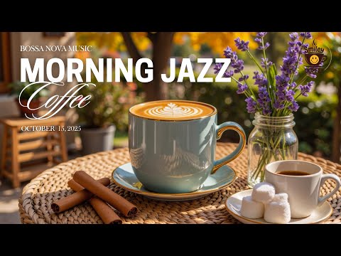 Cozy Jazz Cafe Autumn Morning Music - Relaxing Bossa Nova Coffee Vibes Study Focus Mood