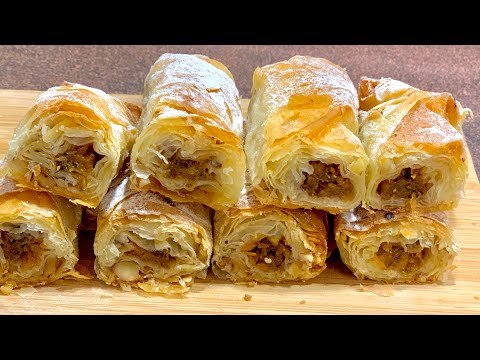 Тиквеник- най-сполучлив, с влажна нежна плънка, хрупкави препечени кори и ядки / Штрудель с тыквой