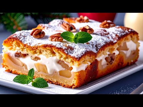 🎄 A Christmas apple pie that melts in your mouth! Everyone is looking for this recipe!