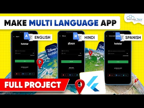 Flutter App Project: Make a Multi-Language App Using Flutter (i18n) in 1 Hour - Full Tutorial