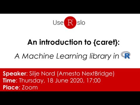 An introduction to caret: A machine learning library in R