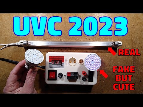 UVC 2023 - the fake and the real (with schematics)