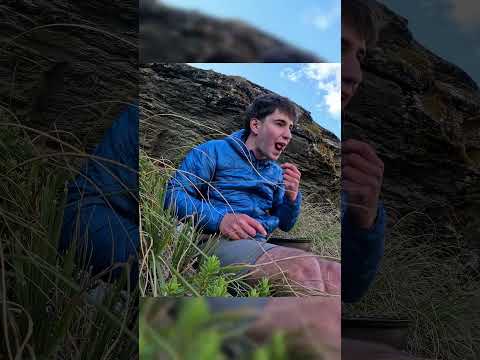 Solo Cave Camping in the Mountains